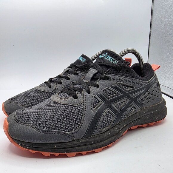 Asics Gel Torrance Trail Womens Size 9 Black Orange Running Shoes Trail Hiking - Picture 3 of 14